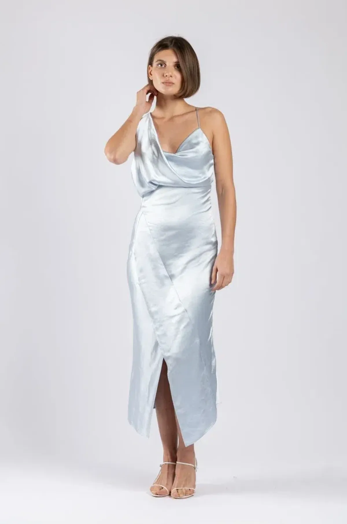 One Fell Swoop Muse Dress Sky Blue - Image 2
