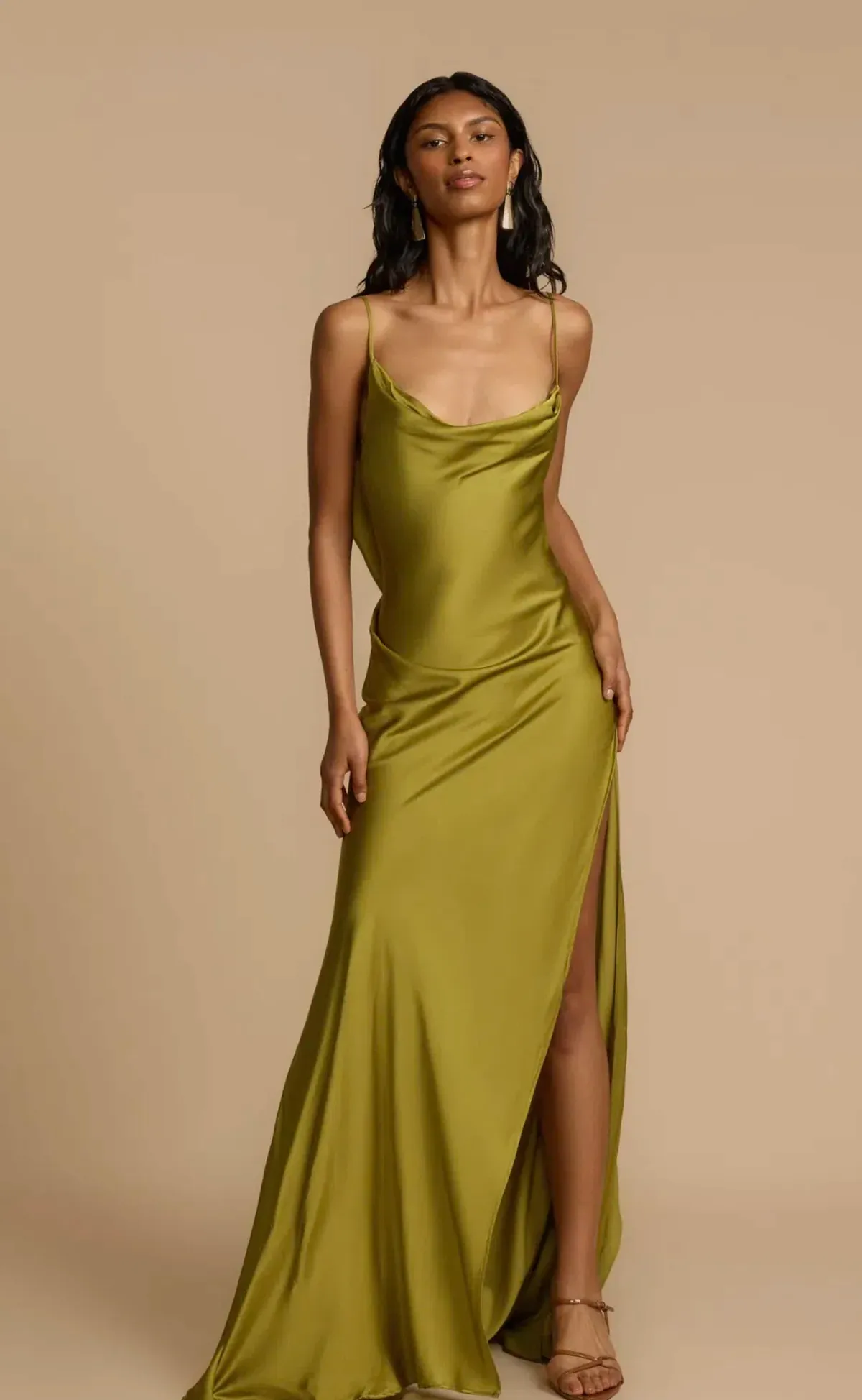 ARCINA ORI ODESSA DRESS PISTACHIO - Image 1