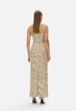 Rachel Gilbert Marcel Gown in Gold/Silver Size 2 AU 10 for rent on The Volte - image 4