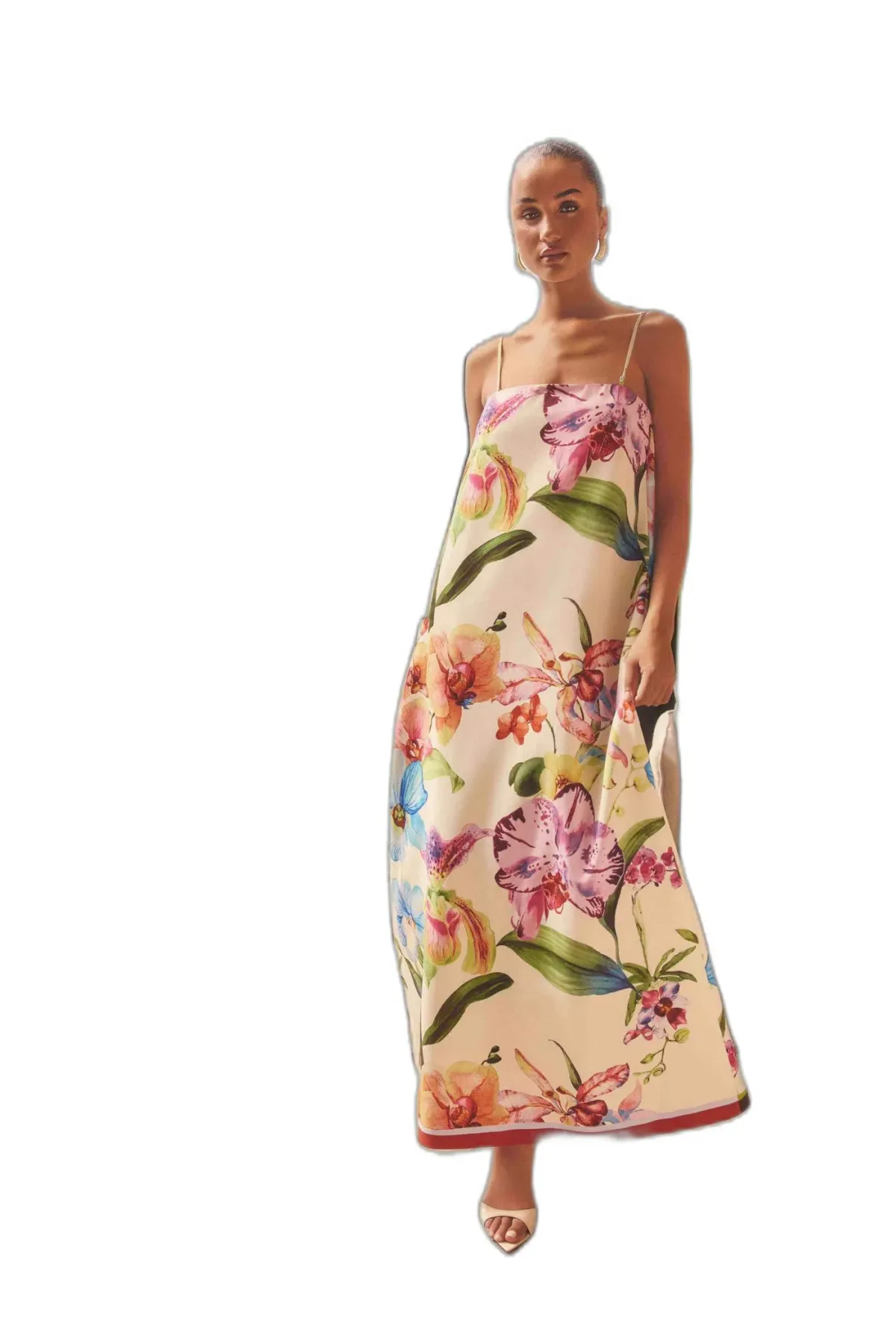 Elliatt Glinda Maxi Dress Floral Multi Size M - Image 2