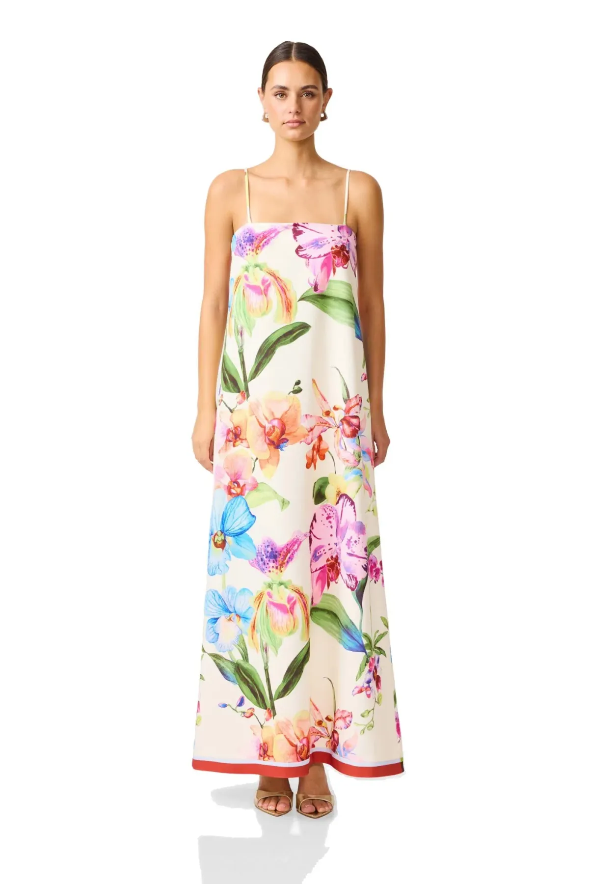 Elliatt Glinda Maxi Dress Floral Multi Size XL - Image 1