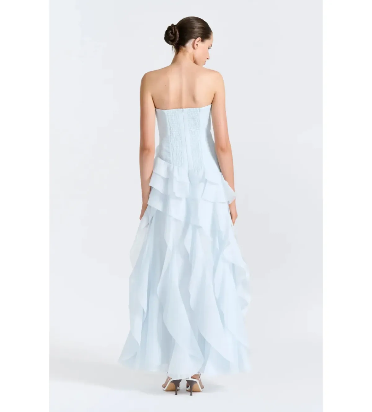 Aje Canyon Gown in Artic Blue Size AU8 - Image 3