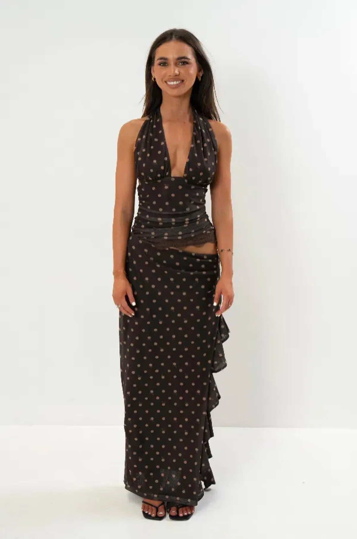 Benni Penelope Maxi Dress Polka Dot 6 - Image 1