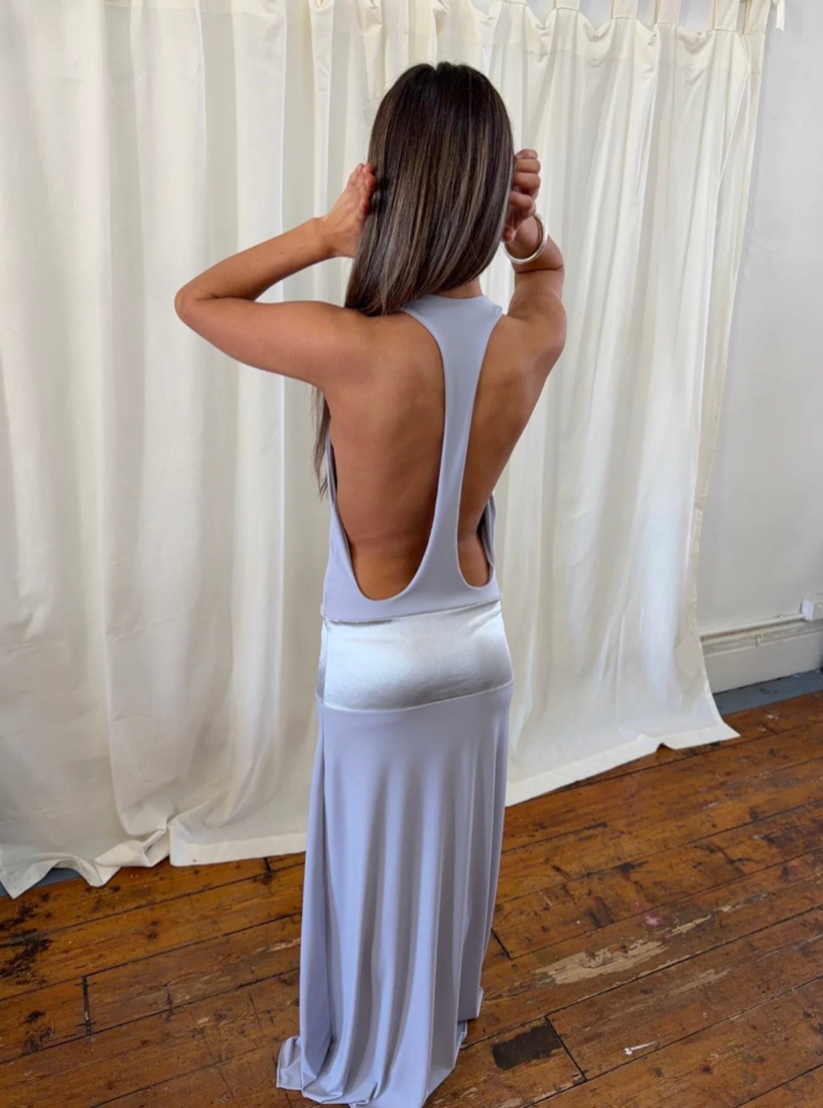 LaMarie Serena Dress Silver XS/S - Image 2