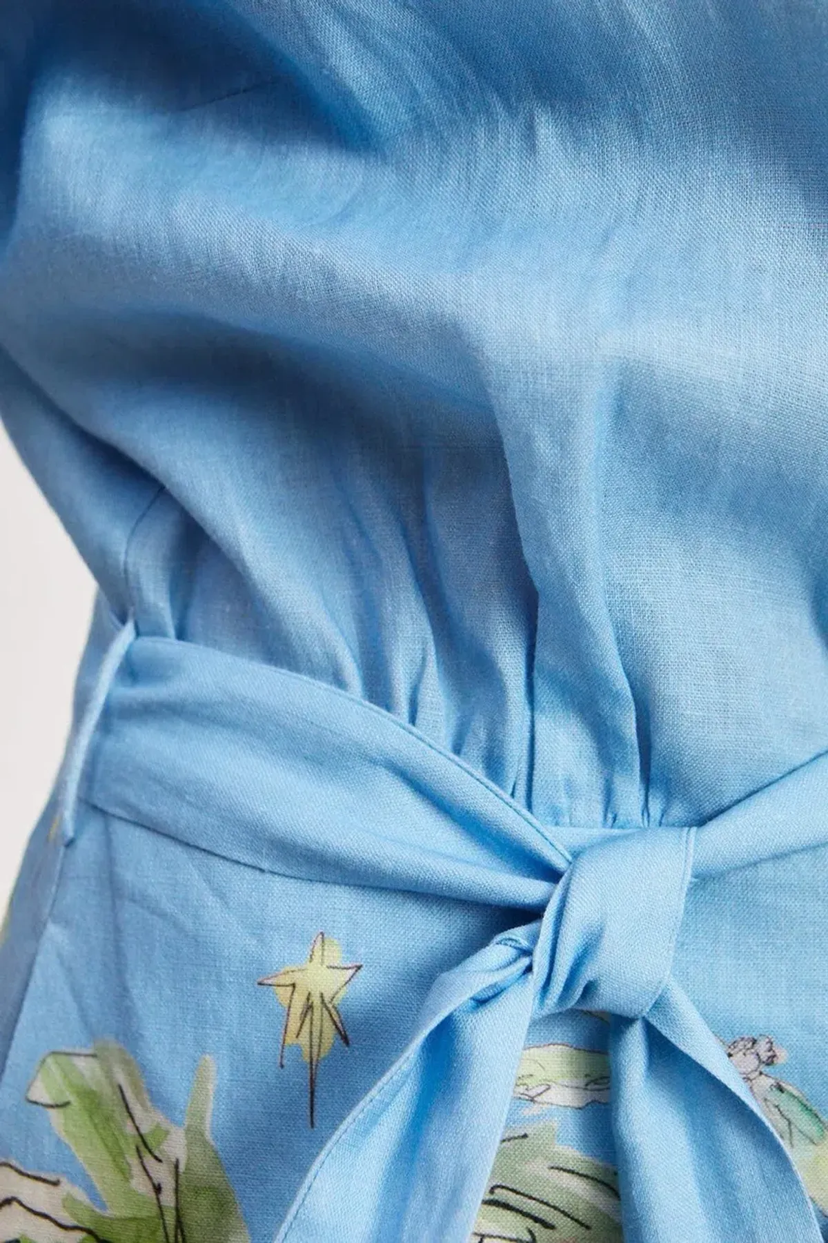 ALEMAIS Anouk Mini Dress Sky Blue Size 10 AU - Image 8