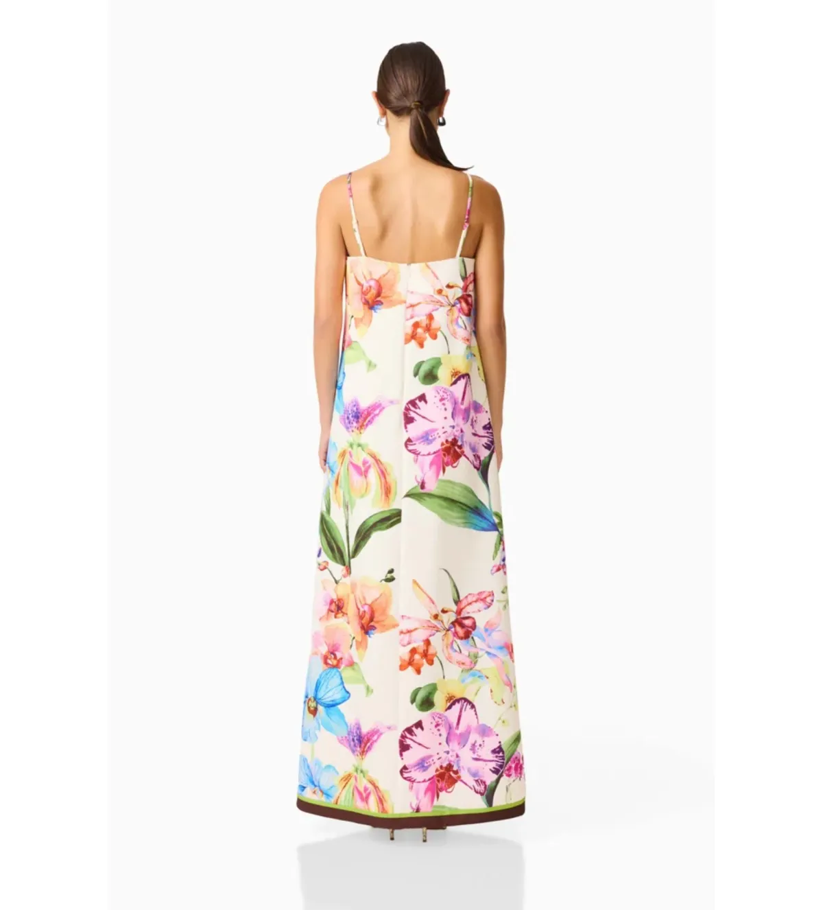 Elliatt Glinda A-Line Maxi Dress in Multi Floral Size L/AU12 - Image 3