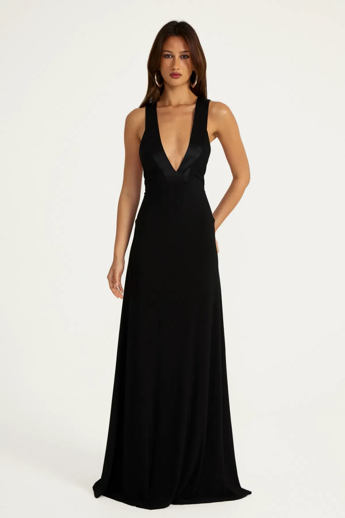 Ance Gria Rosa gown black size S - Image 1