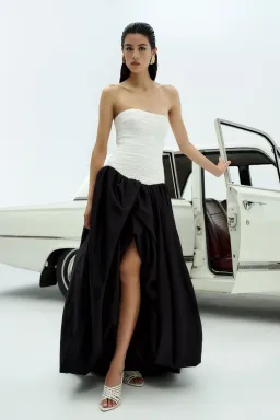 Aje Violette Bubble Hem Maxi Dress Size 16 for rent on The Volte - image 3