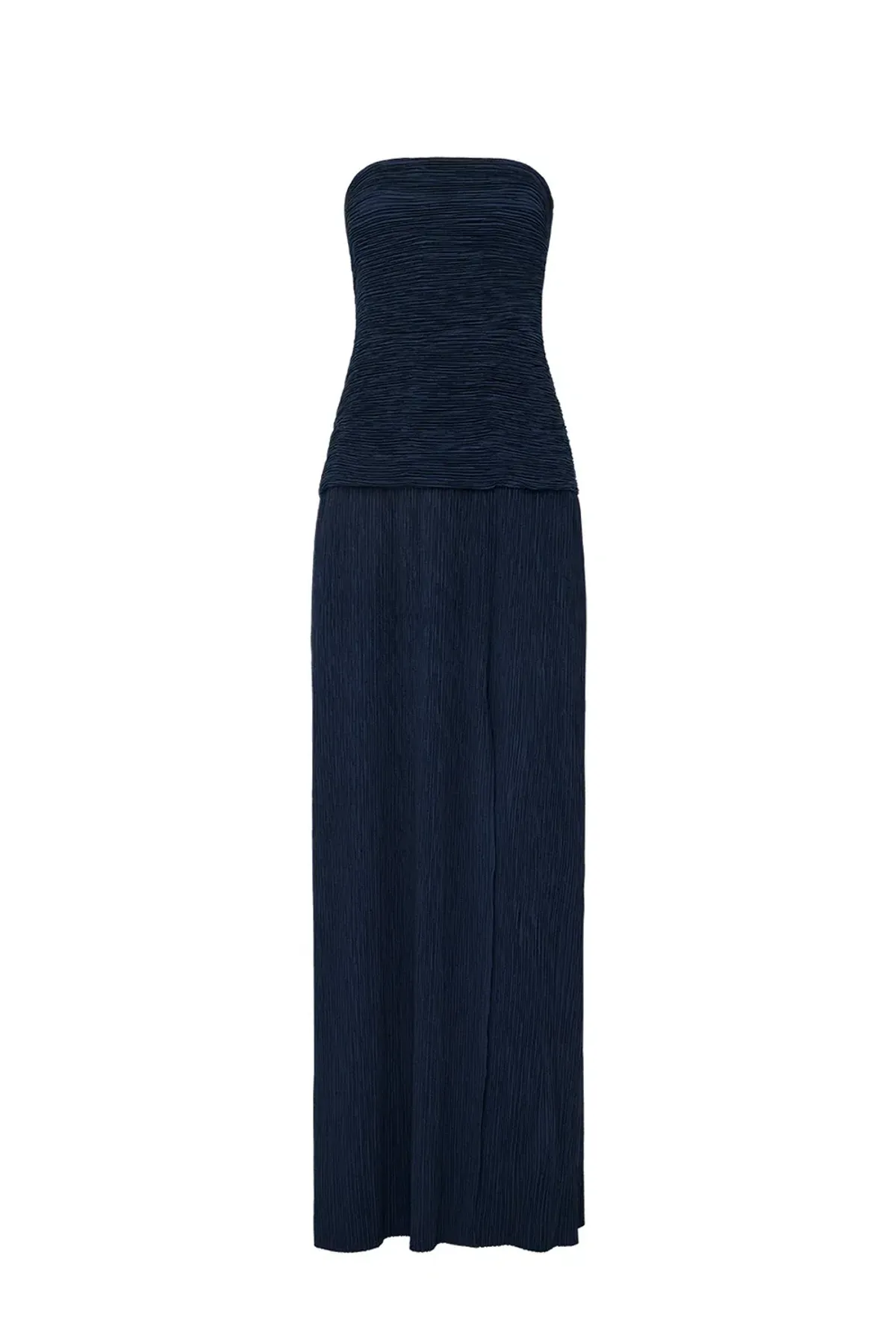 Manning Cartell Double Time Pleat Strapless Dress 8 - Image 2