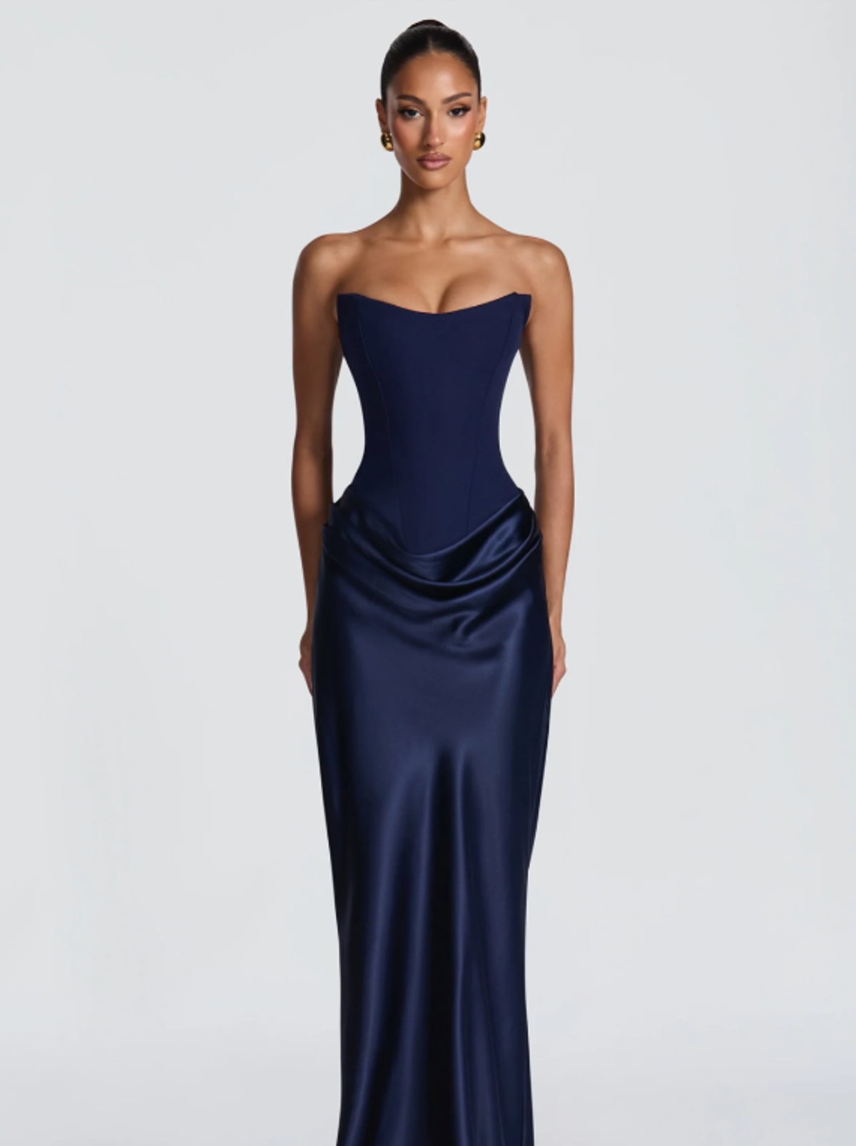 Babyboo Maggie Maxi Dress in Navy Size S - Image 1