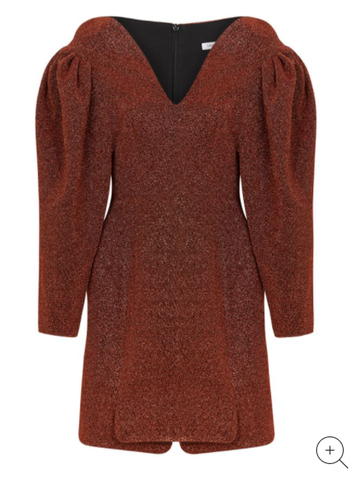 Camilla and Marc Baylee Mini Dress  Copper Size 6 - Image 4