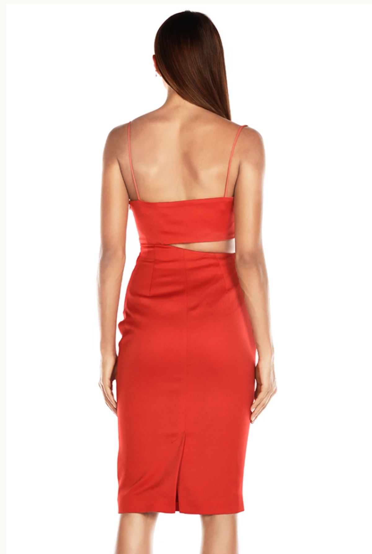MISHA Selina Slip Red Dress Size 10 - Image 3