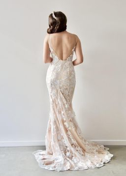 When Freddie Met Lilly Giselle Gown (Blush Underlay) Size 10/12 for rent on The Volte - image 3