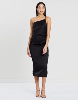 Bec & Bridge Mila Asymmetrical Midi Dress (size 12) for rent on The Volte - image 1