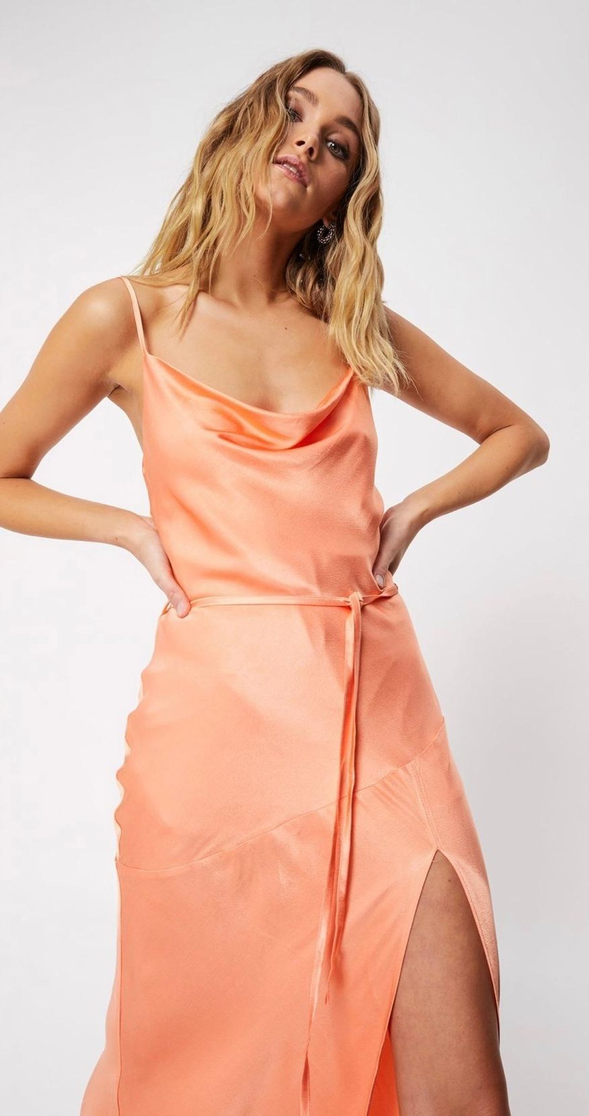 Mossman Crazy For You Dress Peach Size 6 - Image 3