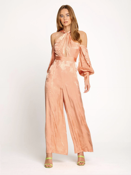 Alice McCall Iced Guava Memory Lane Jumpsuit Orange Size 4 for rent on The Volte - image 1