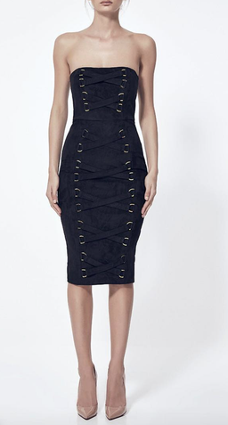 Misha Petra Dress Black Size 10 for rent on The Volte - image 1