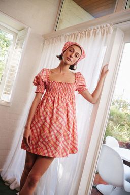 Sister Studios Jane Micro Mini Dress Print Size 10  for rent on The Volte - image 1