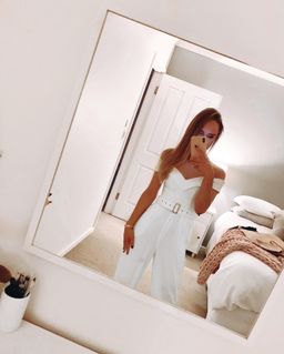Sheike Amore Jumpsuit - White Size 6 for rent on The Volte - image 3
