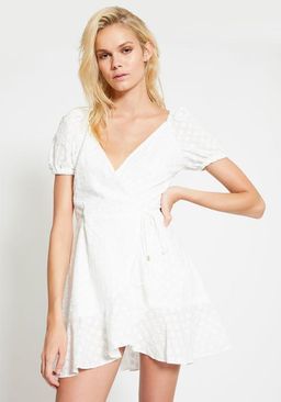 Significant Other Symphony Dress White Size 12  for rent on The Volte - image 1