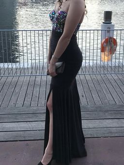 Jovani Dress Black Size 8 for rent on The Volte - image 1