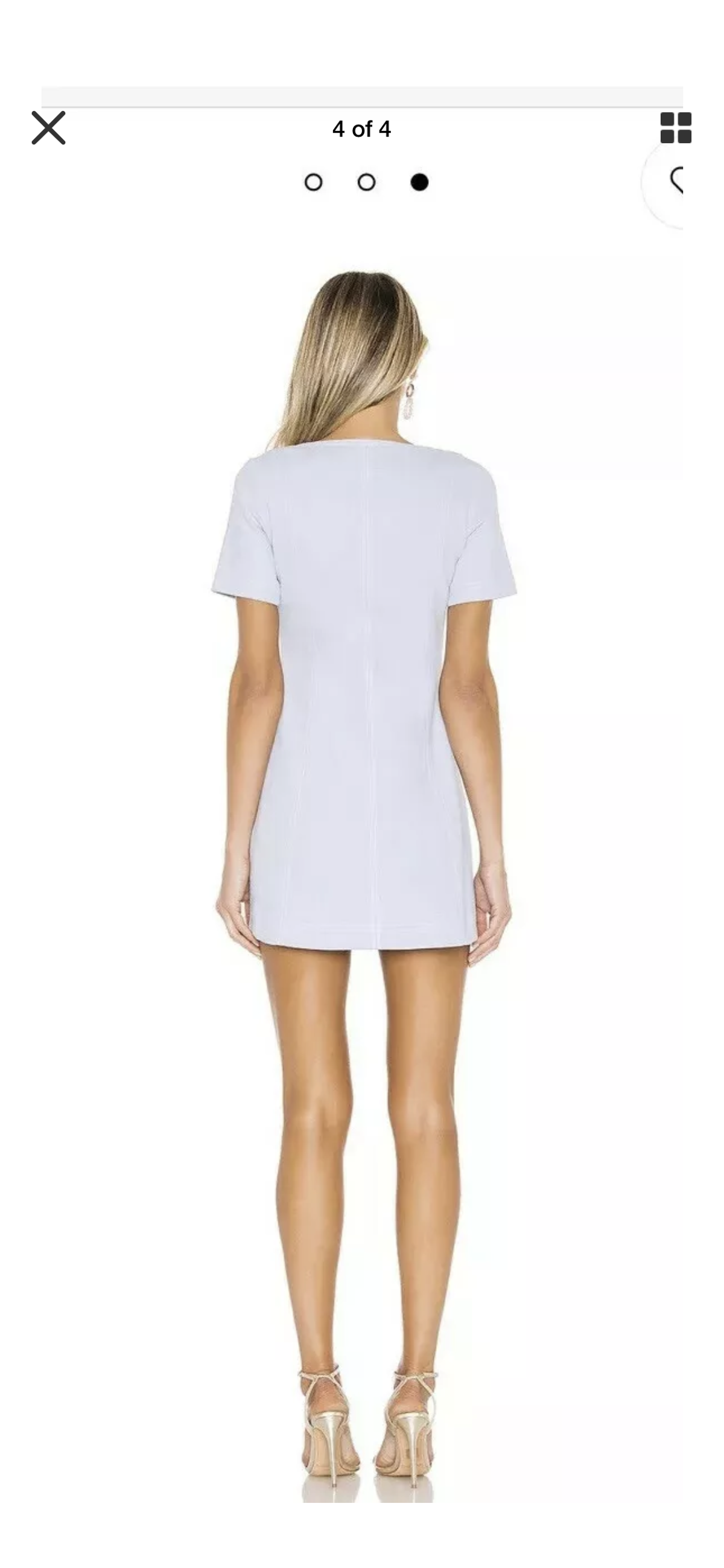 Alice Mccall Peace Mini Dress Size 8 - Image 3
