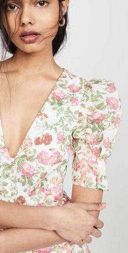 Bec & Bridge Le Follies Mini Dress Print Size 8 for rent on The Volte - image 2