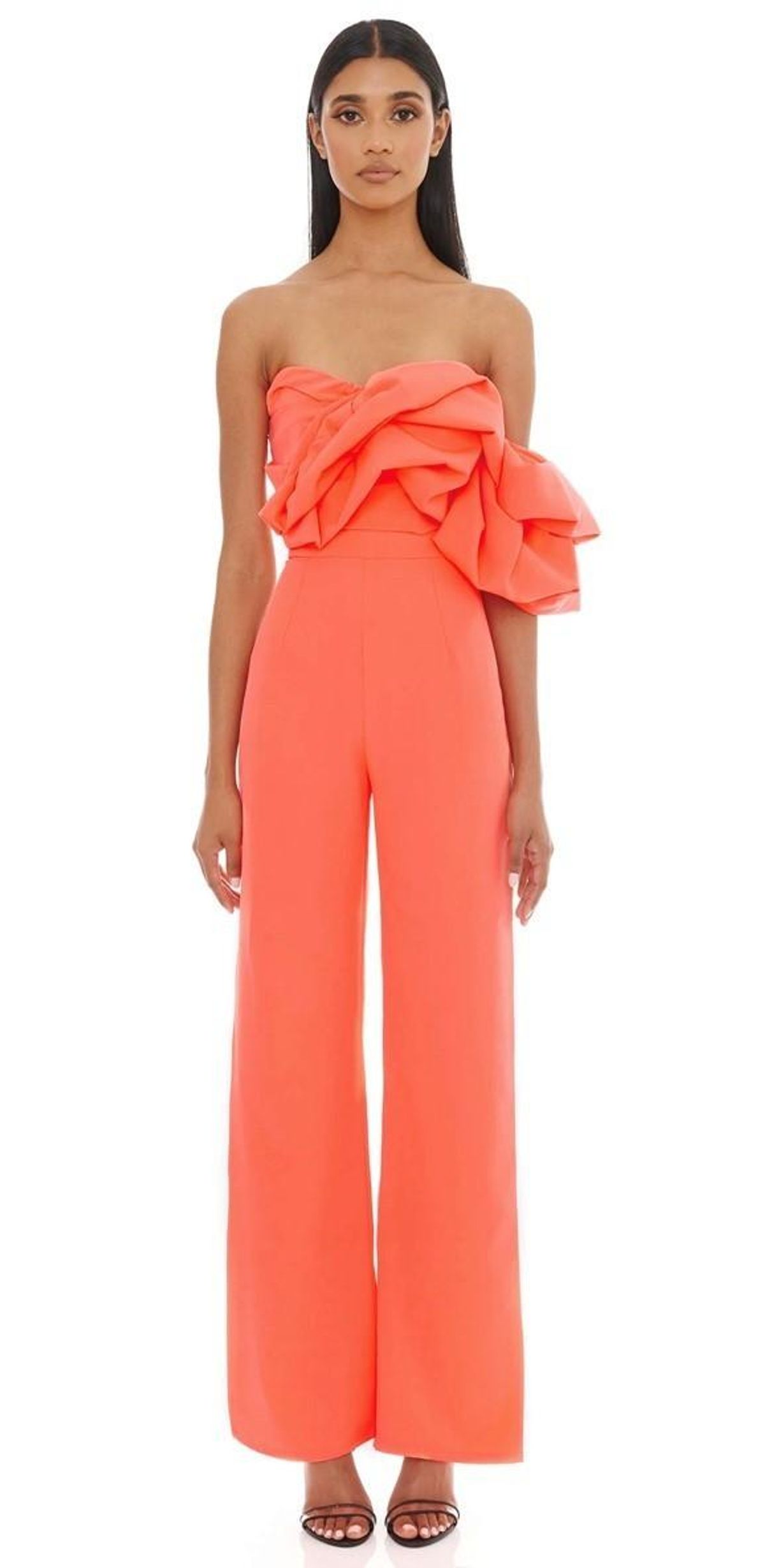 Eliya The Label Layla Pantsuit Orange Size 12 - Image 3