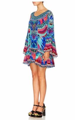 Camilla 'Skyfall' A Line Frill Dress Size M for rent on The Volte - image 3