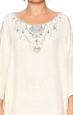 Camilla 'Dentelle Blanche' Scoop Back Free Size for rent on The Volte - image 7