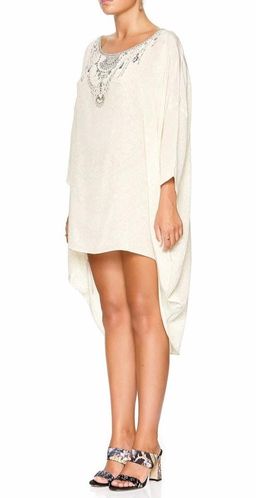 Camilla 'Dentelle Blanche' Scoop Back Free Size for rent on The Volte - image 3