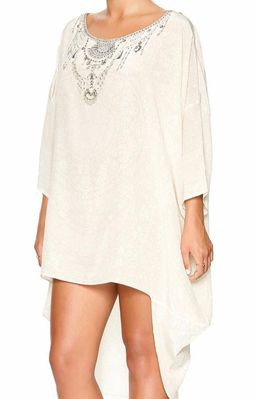 Camilla 'Dentelle Blanche' Scoop Back Free Size for rent on The Volte - image 1