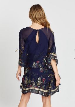 Camilla Wings in Arms Layered Frill Short Dress Print Size 12 for rent on The Volte - image 2