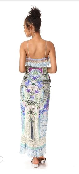 Camilla Dear Diary Dress with Frill and Long Back Size M for rent on The Volte - image 2