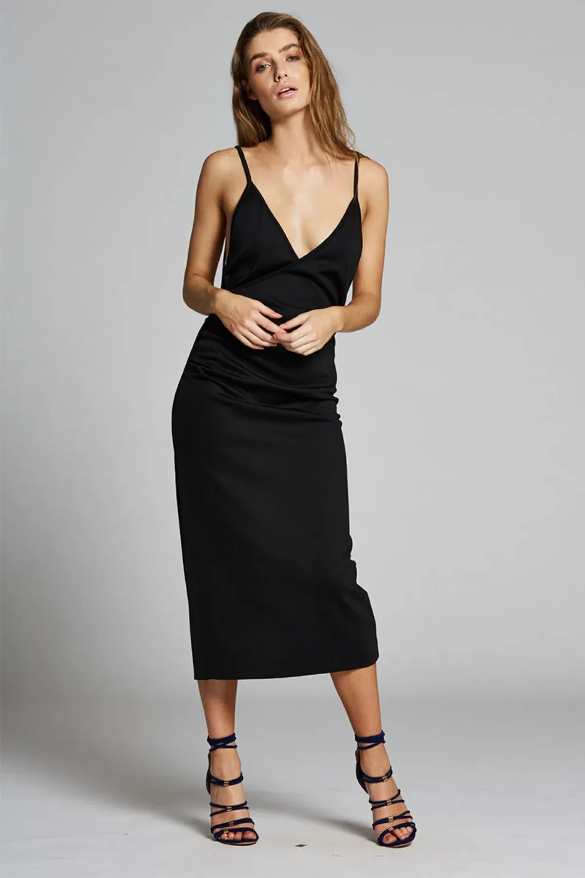 Maurie & Eve Maarit Dress Black Size10 - Image 1