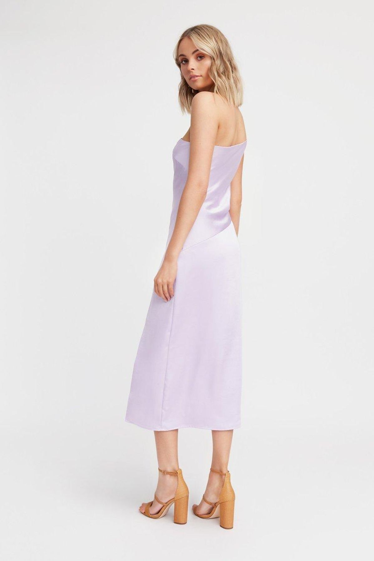 Kookai Como Lilac One Shoulder Dress purple Size 10 - Image 2