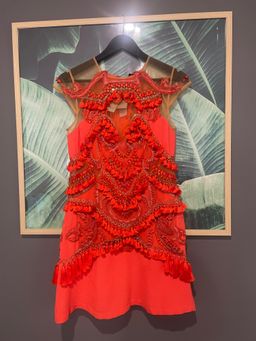 Thurley Cloud Nine Illusion Dress Red Size 10 for rent on The Volte - image 2