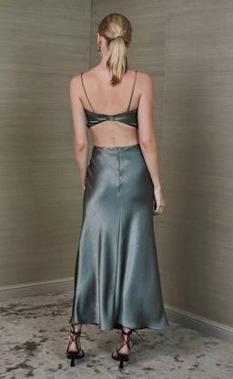 Bec and Bridge Alegra Sleeveless Dress Green Size 12 for rent on The Volte - image 4