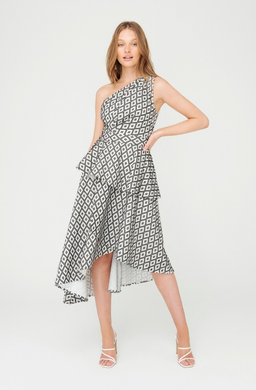 Sheike Mosaic Dress Print Size 6 for rent on The Volte - image 1