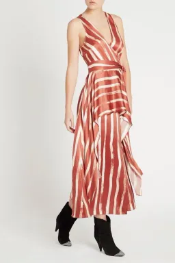 Sass and Bide Earn Your Stripes Dress Print Size 6 for rent on The Volte - image 1