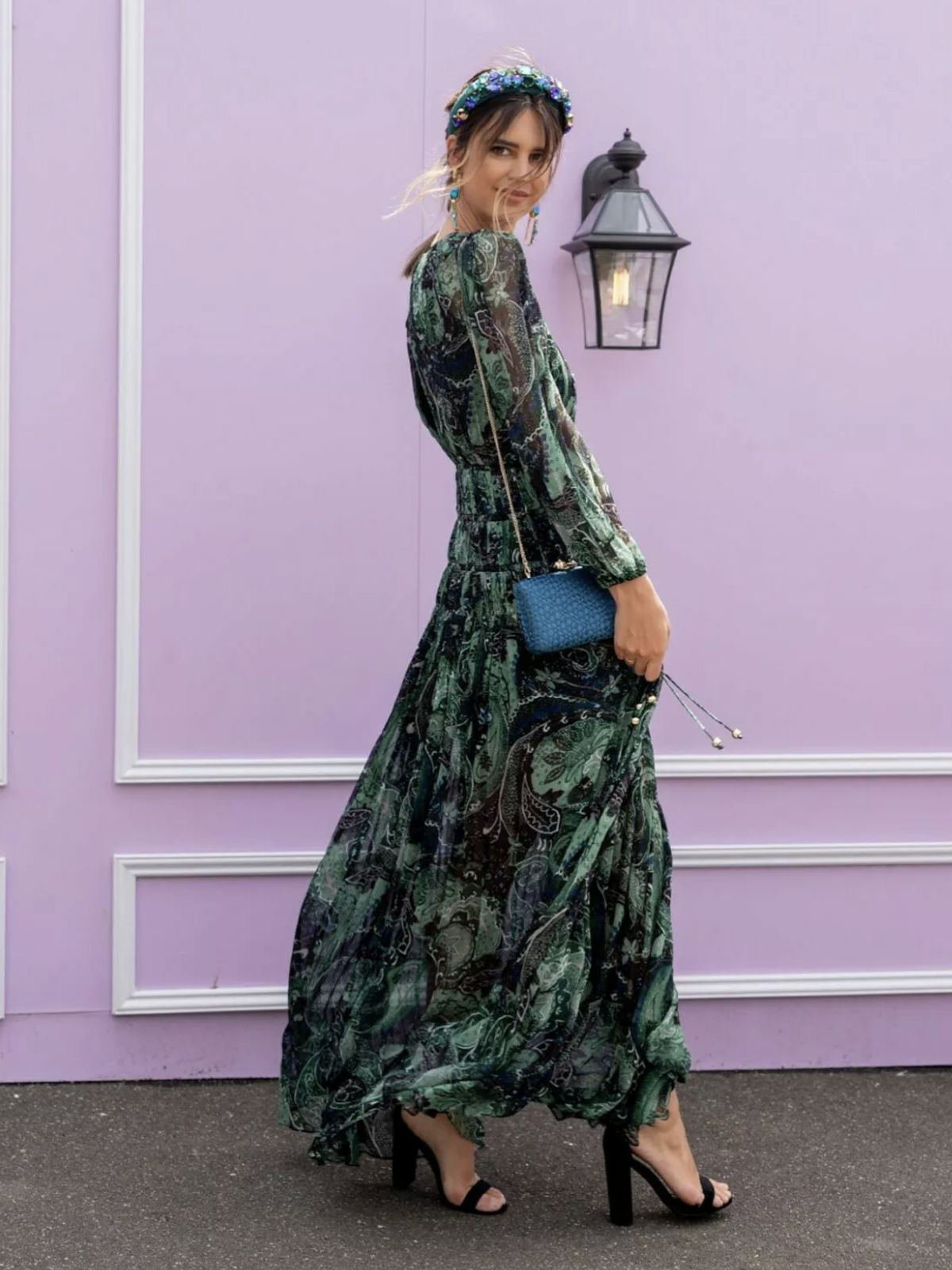 Thurley Delta Gown Green Size 10 - Image 3
