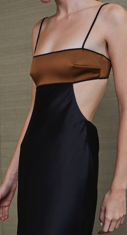 Bec & Bridge Agatha Cut Out Midi Dress Black Size 10 for rent on The Volte - image 2