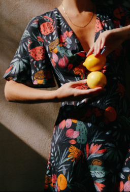 Finders Keepers Sally Mini Dress Tropical Print Size 6 for rent on The Volte - image 2