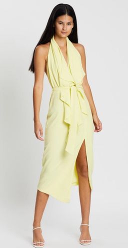 MISHA Lorena Dress Yellow Size 6/XS for rent on The Volte - image 1