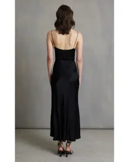 Bec & Bridge Moon Dance Midi Dress Black Size AU 8 for rent on The Volte - image 3