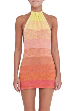 Bamba Sunset Dress Print Size 6 for rent on The Volte - image 1
