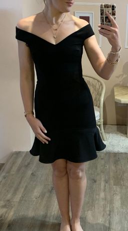 Rebecca Vallance Anise mini dress black for rent on The Volte - image 4