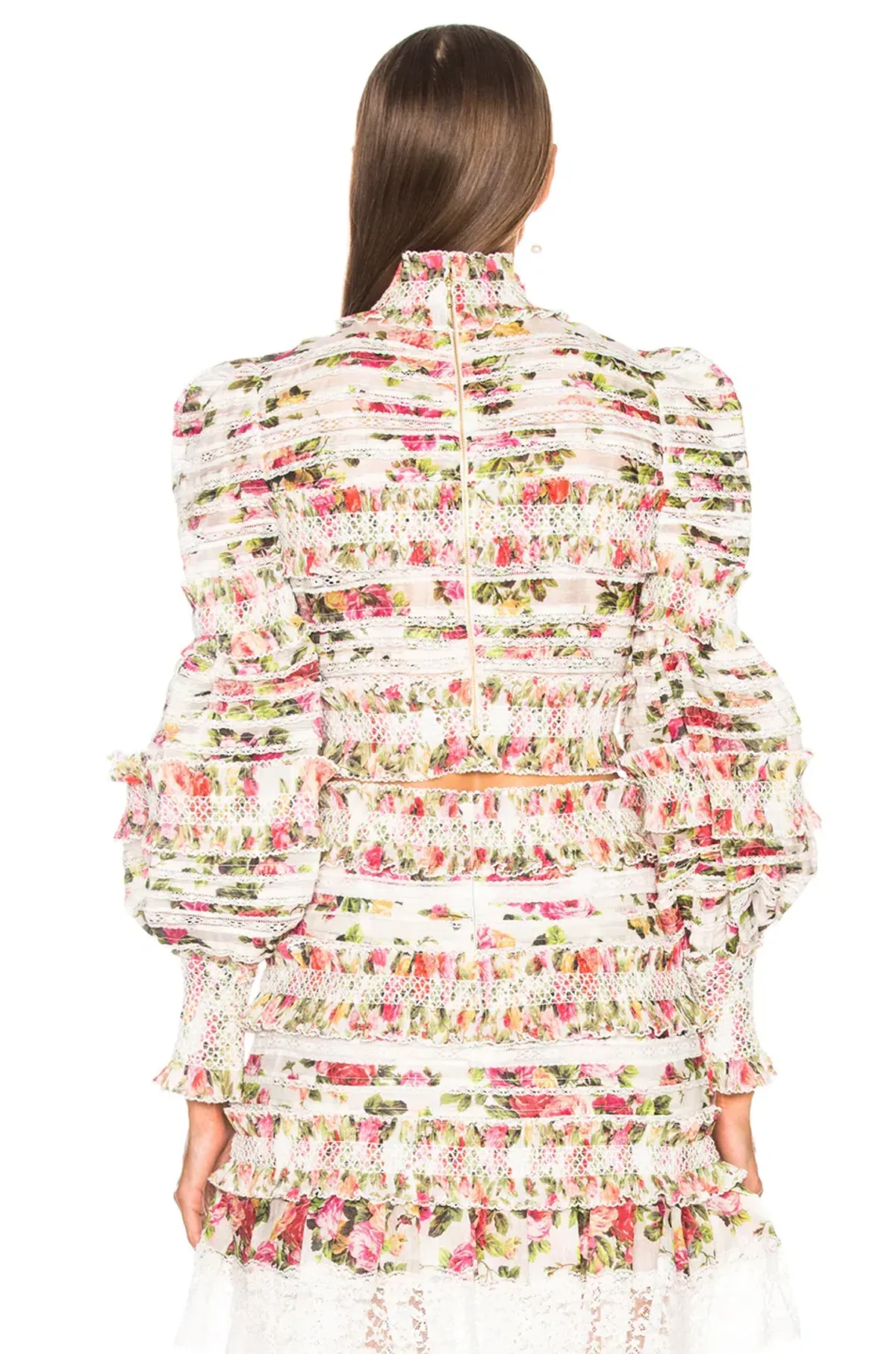 Zimmerman Radiate Sunny Smocked Bodice Pink Floral Size 8  - Image 3