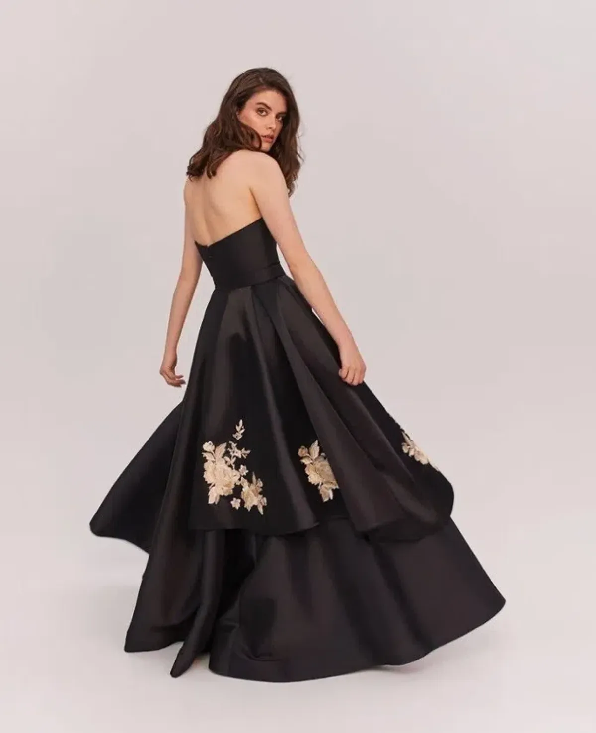 Fame and Partners Nova Gown Black Size 8 - Image 3