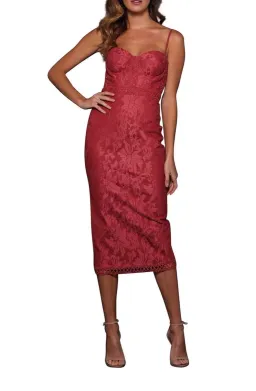 Elle Zeitoune Hope Dress Rose Size 10 for rent on The Volte - image 1